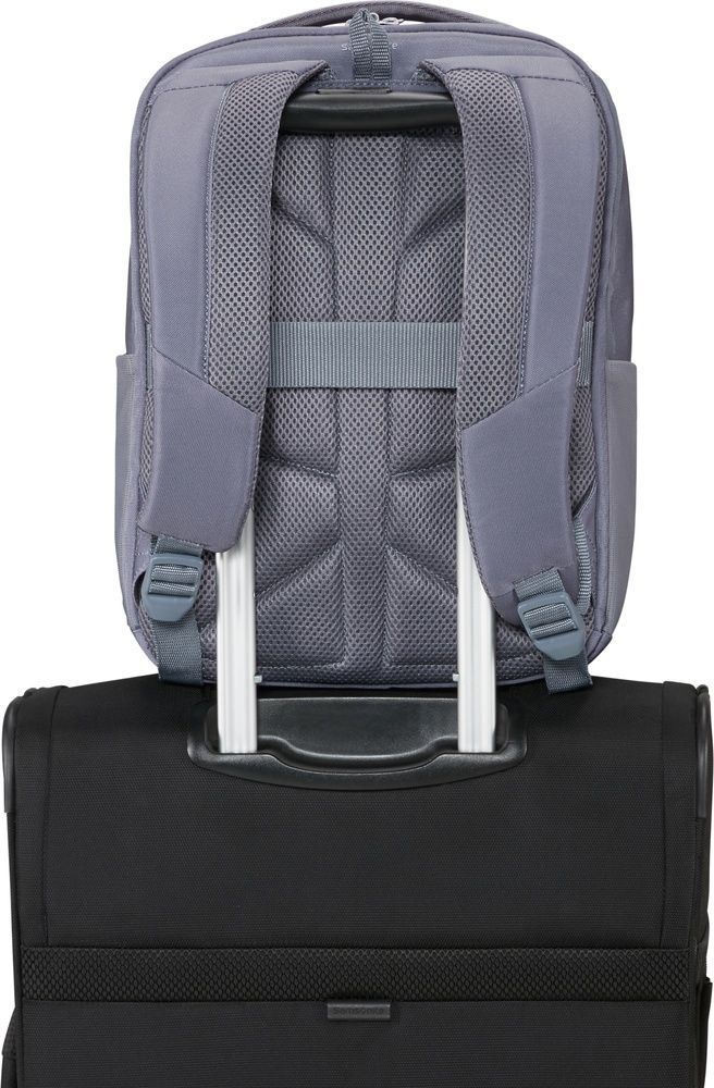 Travel backpack Samsonite Guardit Classy 2.0 for hand luggage in Wizz Air/Ryanair and laptop up to 14" Underseat S KT0*007 Storm Blue