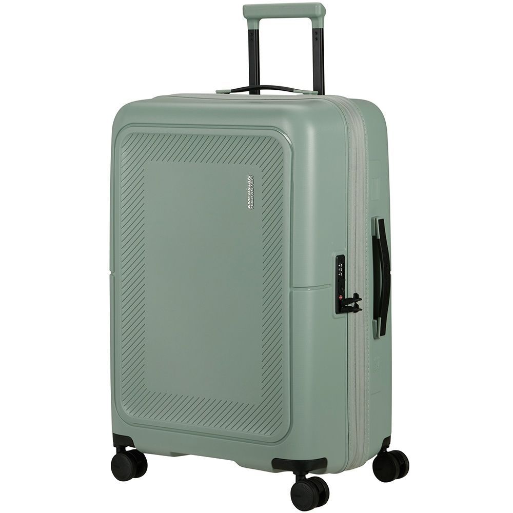 Suitcase American Tourister Dashpop made of polypropylene on 4 wheels MG5*002;04 Iceberg Green (medium)