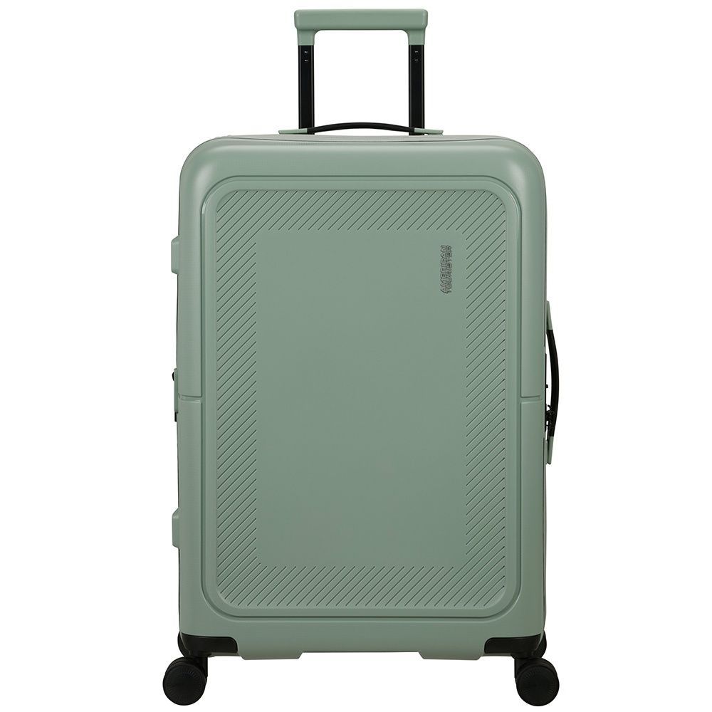 Suitcase American Tourister Dashpop made of polypropylene on 4 wheels MG5*002;04 Iceberg Green (medium)