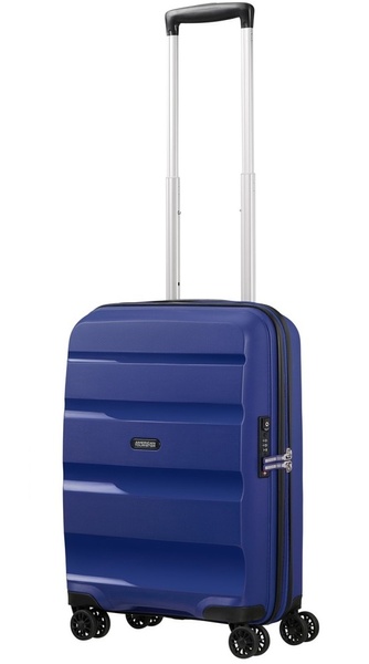 Suitcase American Tourister Bon Air DLX made of polypropylene on 4 wheels MB2*001 Midnight Navy (small)