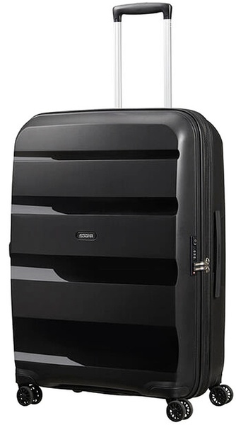 Suitcase American Tourister Bon Air DLX made of polypropylene on 4 wheels MB2*003 Black (large)
