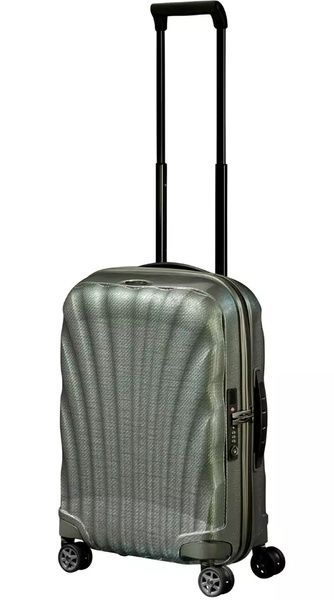 Чемодан Samsonite C-LITE с Curv&reg; на 4-х колесах с расширением CS2*007 Mеtallic Green (малый)