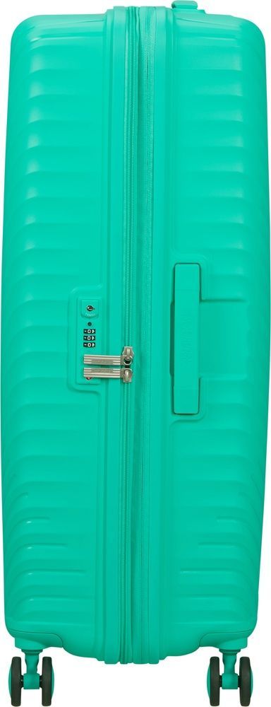 Suitcase American Tourister Diablast on 4 wheels made of polypropylene MK2*003;11 Cyber Aqua (large)
