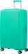 Suitcase American Tourister Diablast on 4 wheels made of polypropylene MK2*003;11 Cyber Aqua (large)