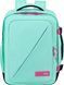 Рюкзак дорожній American Tourister Take2Cabin MS для ручної поклажі в Wizz Air/Ryanair та ноутбука до 15,6" 91G*009 Jelly Mint/Electric Fuchsia