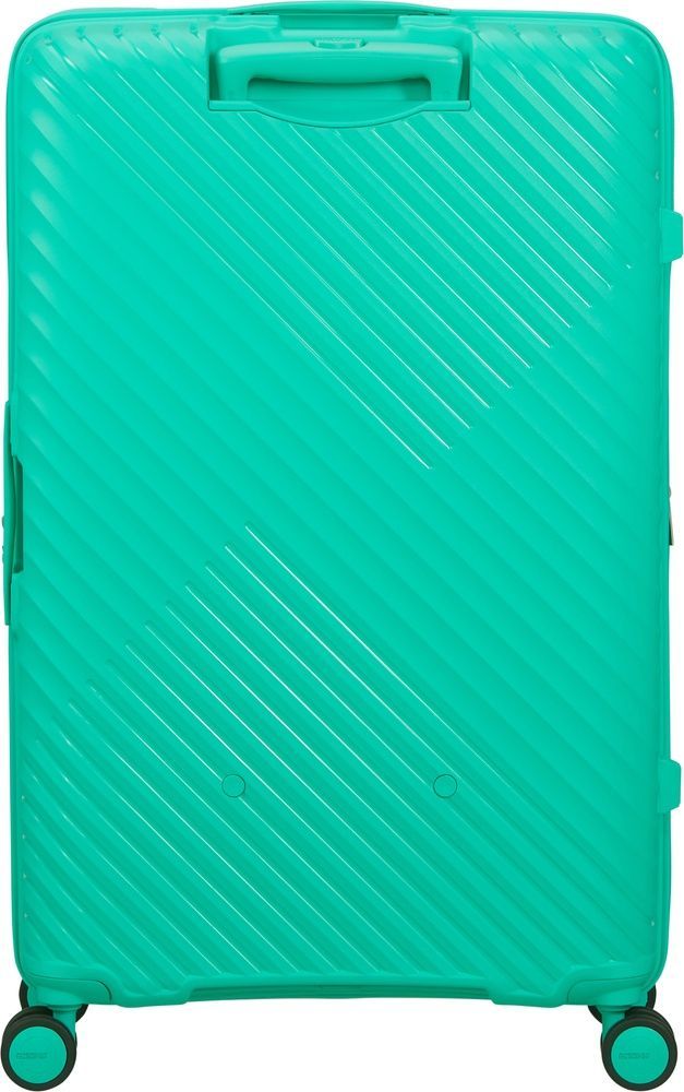 Suitcase American Tourister Diablast on 4 wheels made of polypropylene MK2*003;11 Cyber Aqua (large)