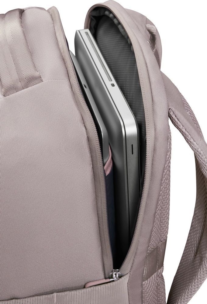 Travel backpack Samsonite Guardit Classy 2.0 for hand luggage in Wizz Air/Ryanair and laptop up to 14" Underseat S KT0*007 Stone Grey