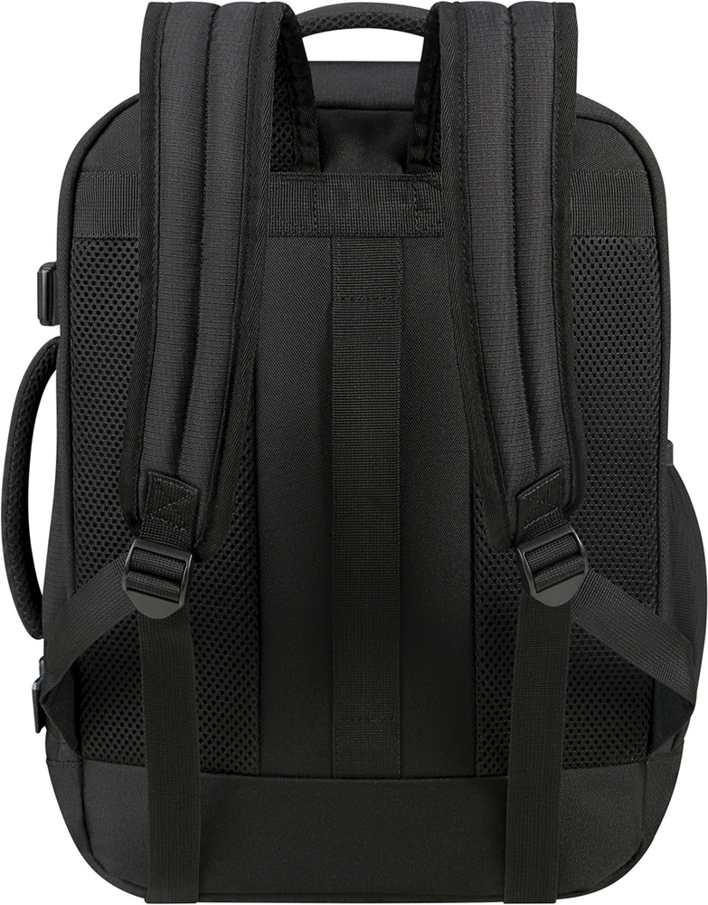 Travel backpack American Tourister Take2Cabin MS for hand luggage in Wizz Air and laptop up to 15.6" 91G*009 Black