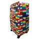 Универсальный защитный чехол для среднего чемодана 8002-0413 Флаги мира