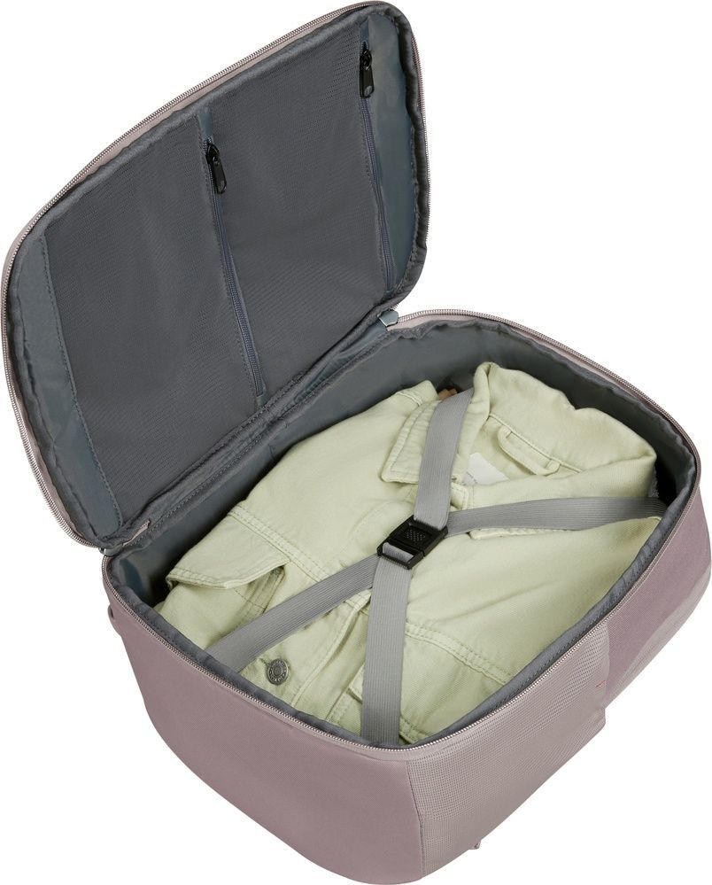 Travel backpack Samsonite Guardit Classy 2.0 for hand luggage in Wizz Air/Ryanair and laptop up to 14" Underseat S KT0*007 Stone Grey