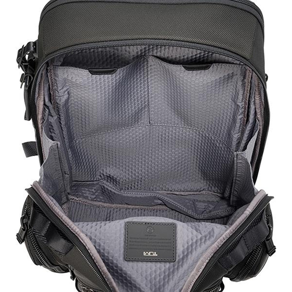Backpack Tumi Alpha Bravo Navigation Backpack with laptop compartment up to 15" and expansion 0232793D Black