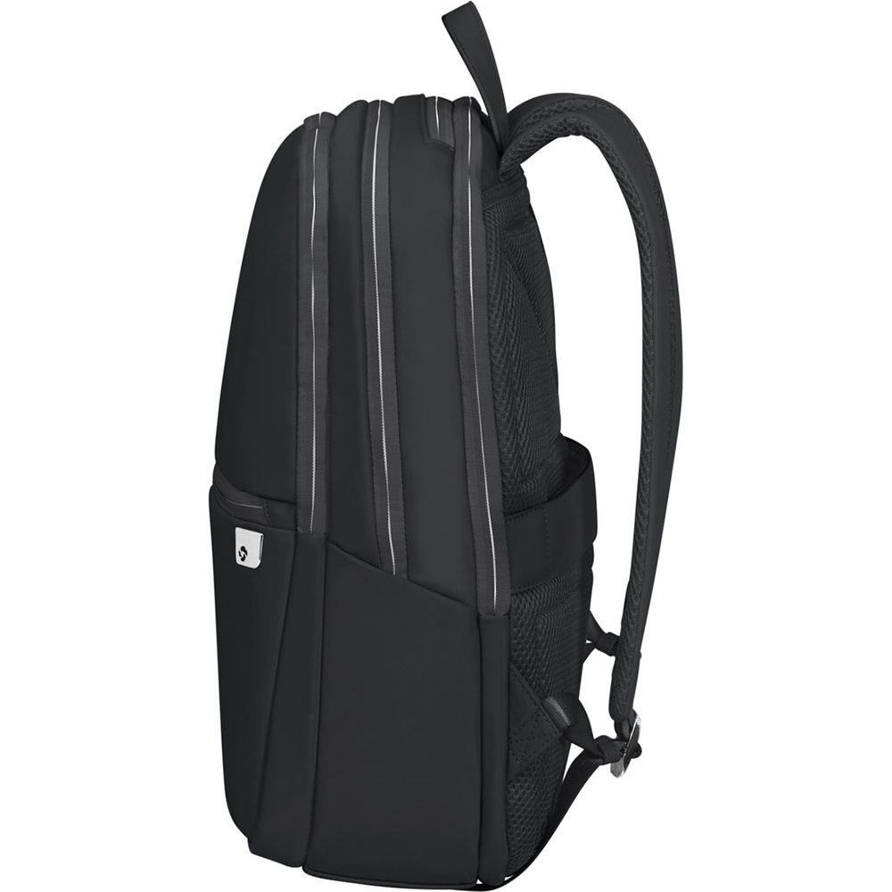 Daily backpack for women with laptop compartment up to 15.6" Samsonite Eco Wave KC2*004 Black
