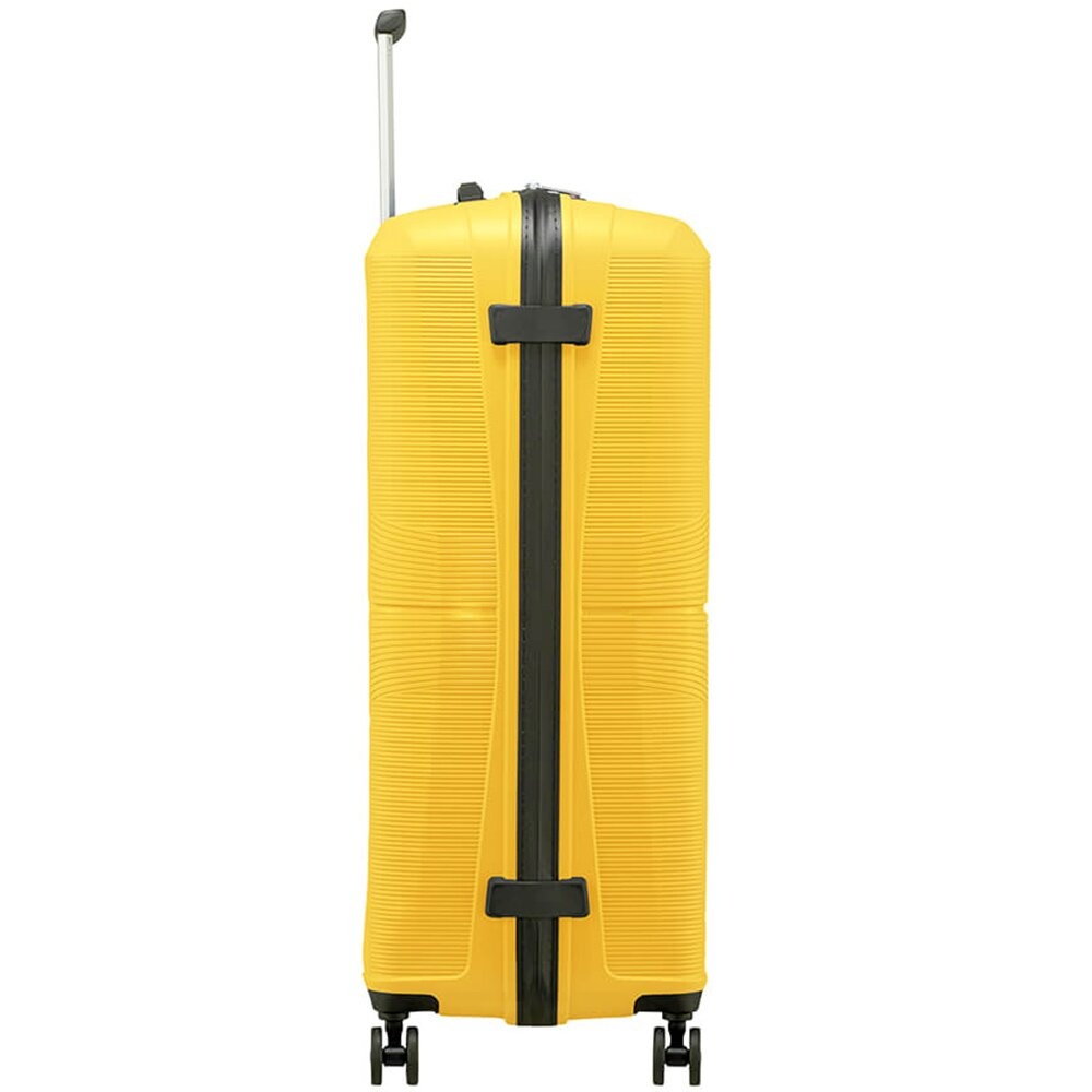 Ultralight suitcase American Tourister Airconic made of polypropylene on 4 wheels 88G*003 Lemondrop (large)