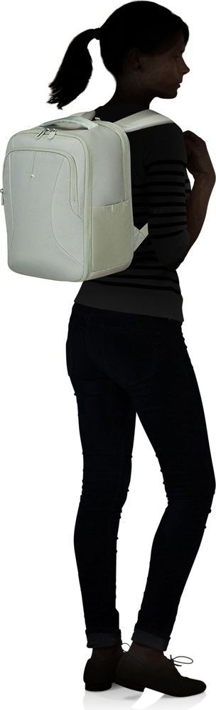 Рюкзак дорожный Samsonite Guardit Classy 2.0 для ручной клади в Wizz Air/Ryanair и ноутбуке до 14" Underseat S KT0*007 Dry Sage