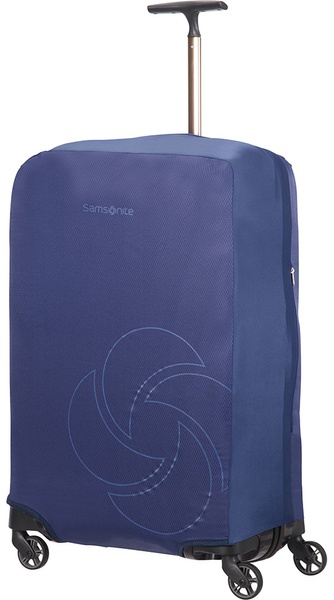 Protective cover for medium suitcase Samsonite Global TA M CO1*010 Midnight Blue