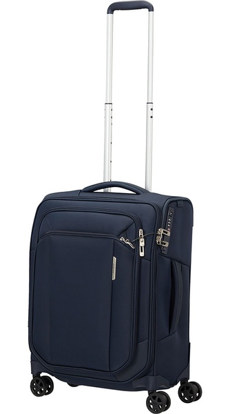 Валіза Samsonite Respark текстильна на 4-х колесах KJ3*004 Midnight Blue (мала)