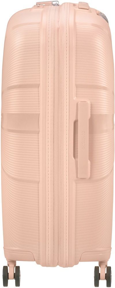 Валіза American Tourister Starvibe із поліпропілену на 4-х колесах MD5*003 Metallic Peach (середня)