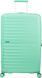 Suitcase American Tourister FastForward made of polypropylene on 4 wheels MI0*003 Jelly Mint (large)