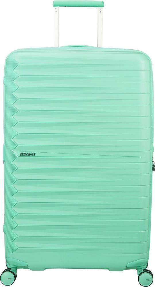 Suitcase American Tourister FastForward made of polypropylene on 4 wheels MI0*003 Jelly Mint (large)