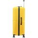 Ultralight suitcase American Tourister Airconic made of polypropylene on 4 wheels 88G*003 Lemondrop (large)