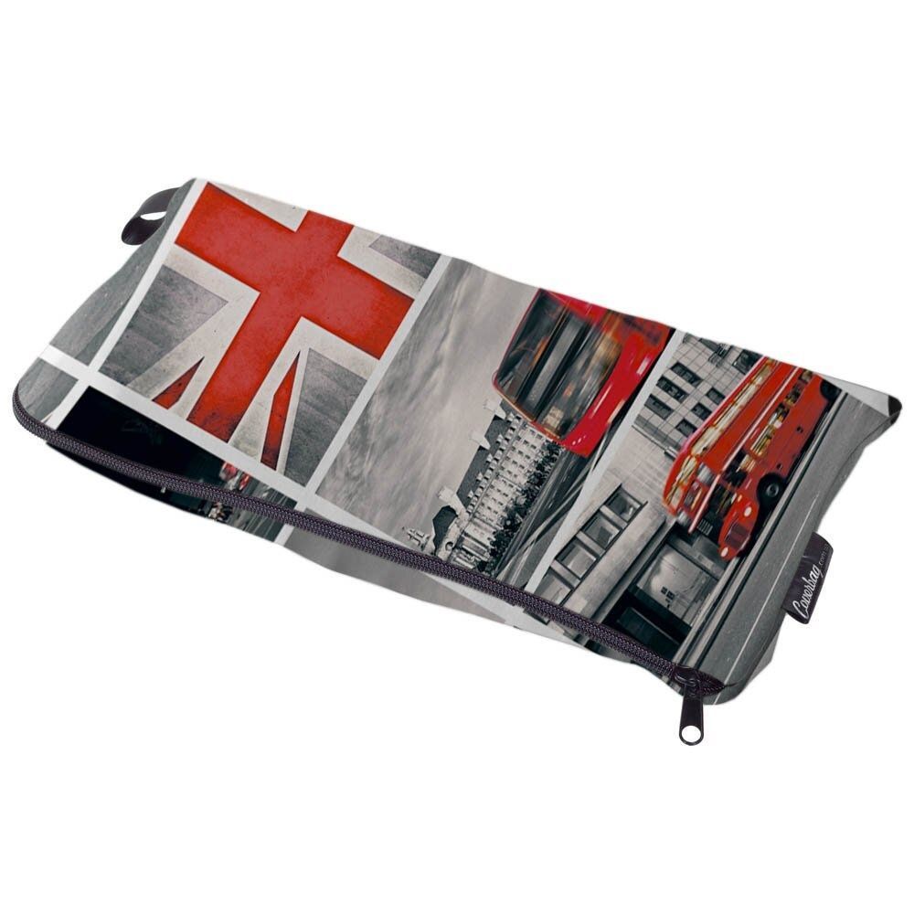 Universal protective cover for small suitcase 9003-0433 London collage