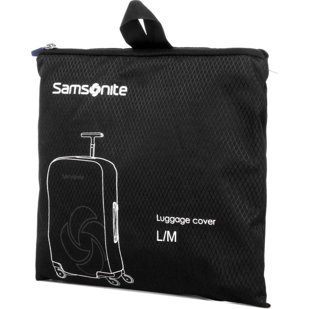 Чохол захисний для середньої+ валізи Samsonite Global TA M/L CO1*009 Black