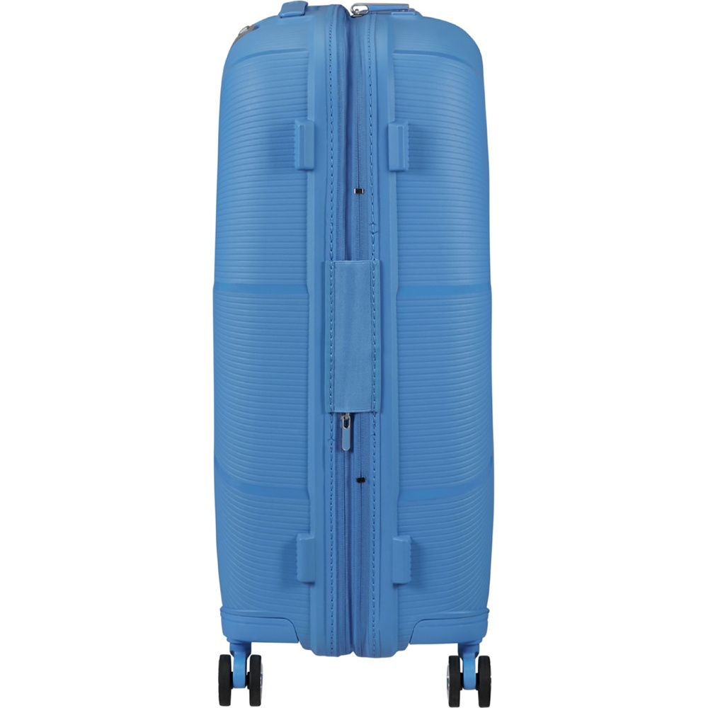 Ультралегка валіза American Tourister Starvibe із поліпропилена на 4-х колесах MD5*003 Tranquil Blue (середня)