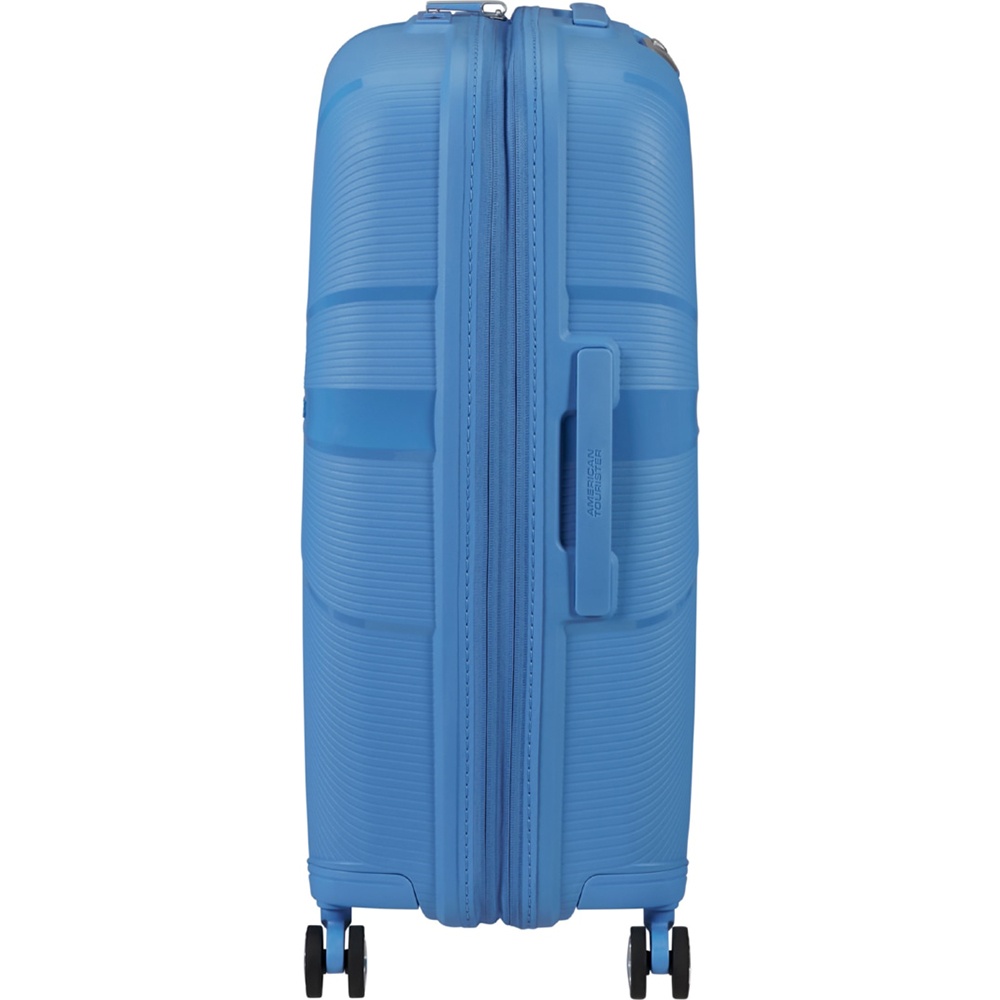 Ультралегка валіза American Tourister Starvibe із поліпропилена на 4-х колесах MD5*003 Tranquil Blue (середня)