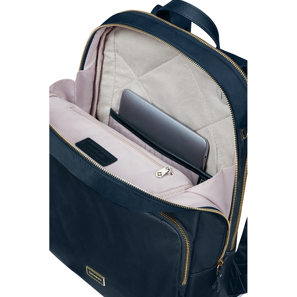 Рюкзак женский повседневный с отделением для ноутбука до 15,6" Samsonite Karissa Biz 2.0 KH0*005 Midnight Blue