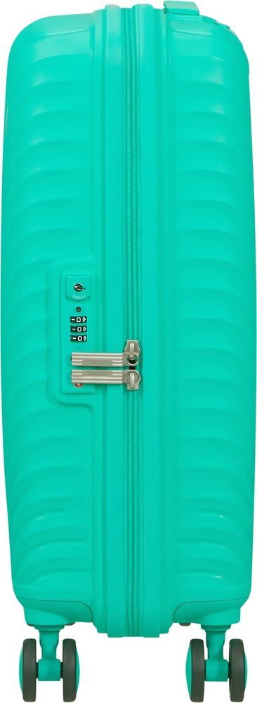 Валіза American Tourister Diablast на 4-х колесах з поліпропілену MK2*001;11 Cyber Aqua (мала)