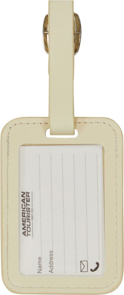 Set of address tags American Tourister Ta MF3*002;15 Coconut Sand (2 pcs)