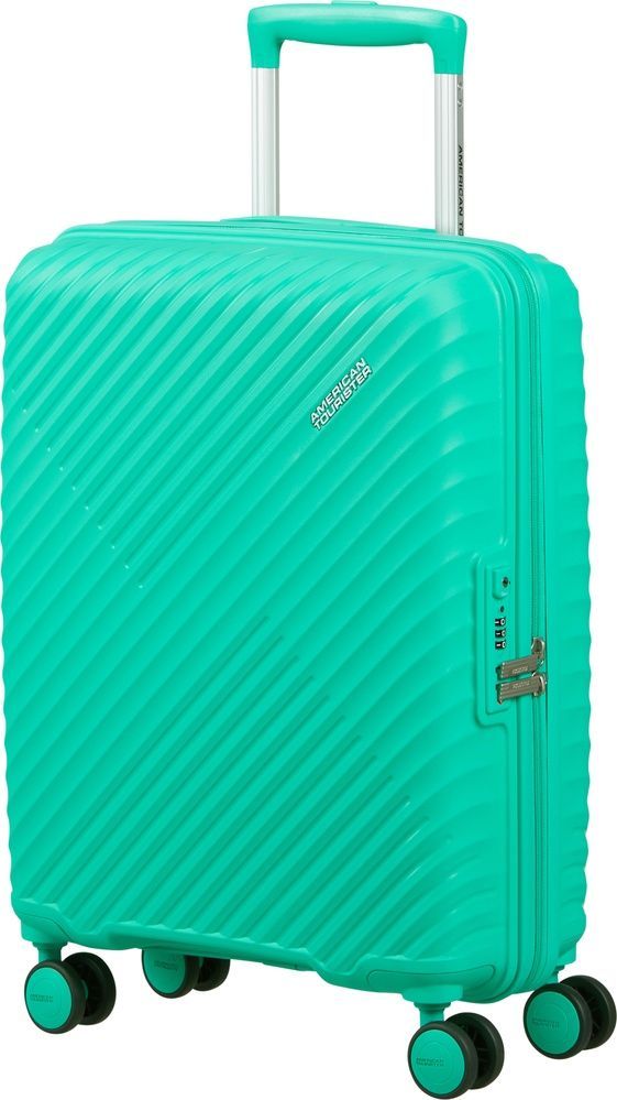 Валіза American Tourister Diablast на 4-х колесах з поліпропілену MK2*001;11 Cyber Aqua (мала)
