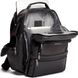 Backpack made of genuine leather Tumi Alpha 3 Brief Pack Leather 15" 09603580dl3 Black