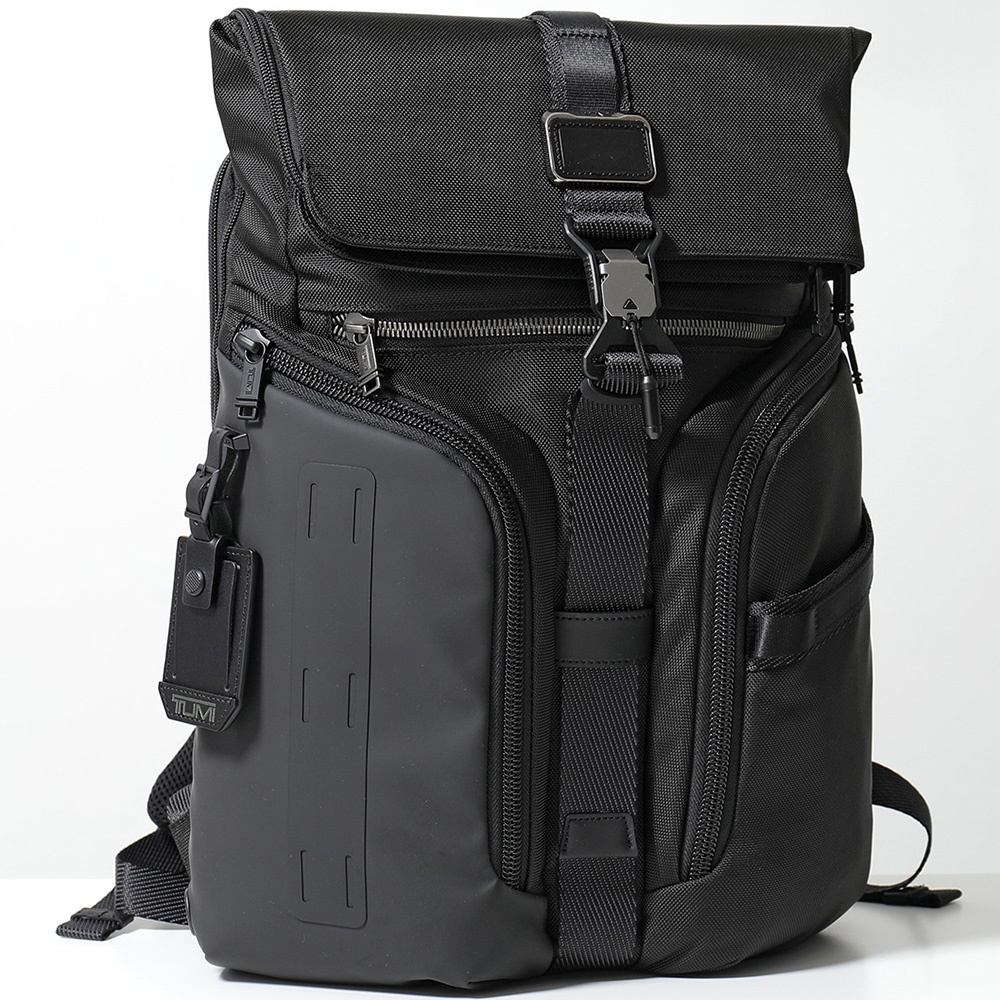 Рюкзак Tumi Alpha Bravo Logistics Flap Lid Backpack с отделением для ноутбука до 15" 0232759D Black