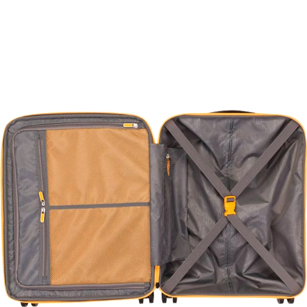 Валіза American Tourister Dashpop із поліпропілену на 4-х колесах MG5*001;56 Golden Yellow (мала)