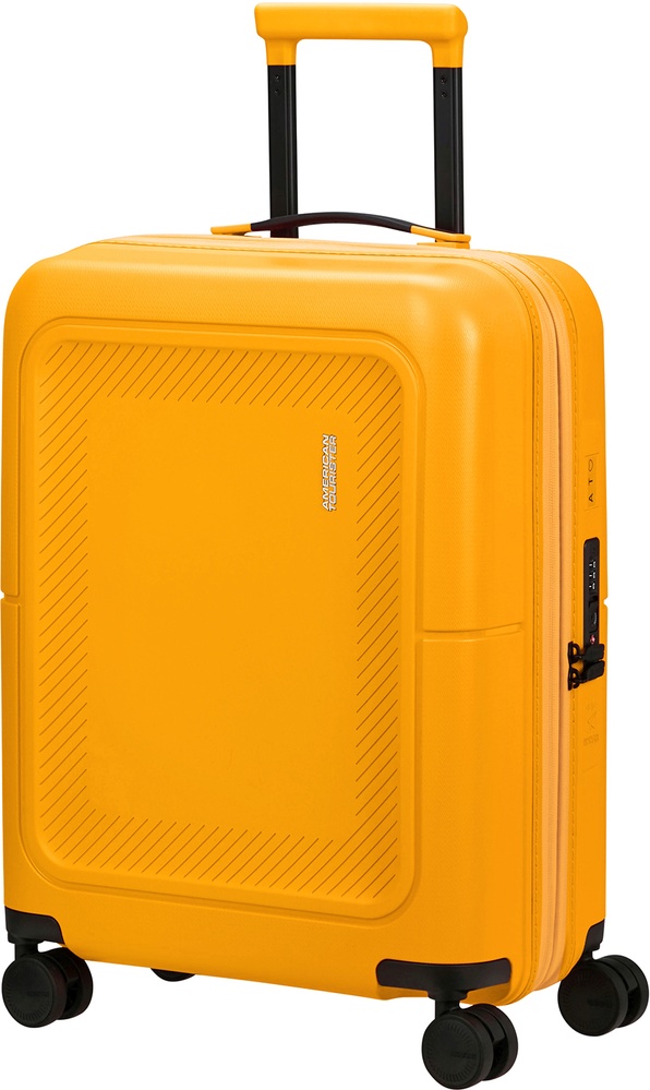 American Tourister Dashpop polypropylene suitcase on 4 wheels MG5*001;56 Golden Yellow (small)