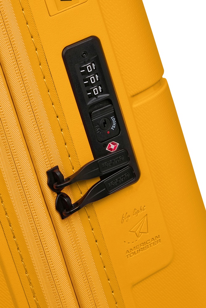 Валіза American Tourister Dashpop із поліпропілену на 4-х колесах MG5*003;56 Golden Yellow (велика)