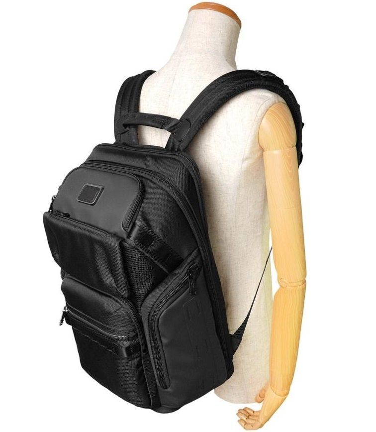 Рюкзак Tumi Alpha Bravo Nomadic Backpack з відділенням для ноутбука до 15" 0232718D Black
