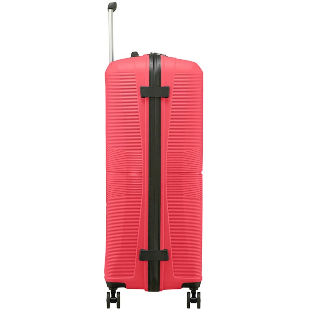 Ultralight suitcase American Tourister Airconic made of polypropylene on 4 wheels 88G * 003 Paradise Pink (large)