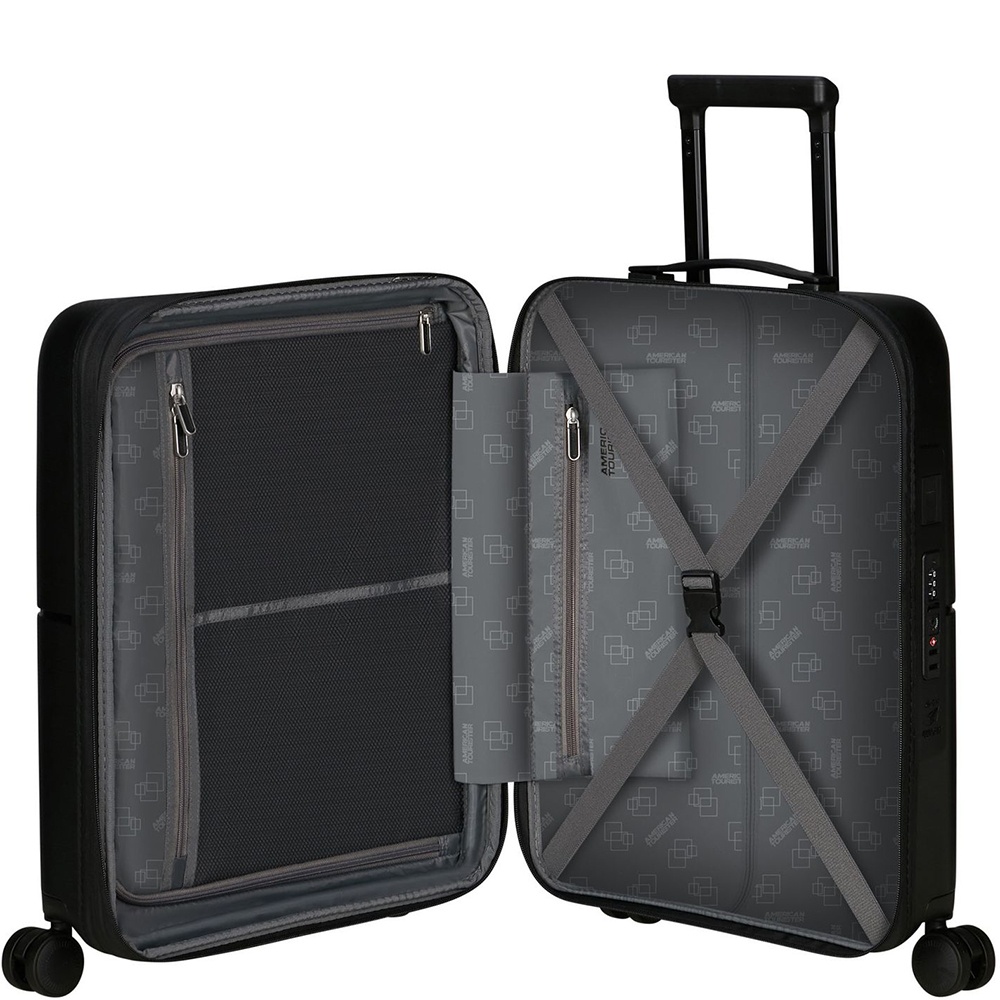 Валіза American Tourister Dashpop із поліпропілену на 4-х колесах MG5*001;19 True Black (мала)