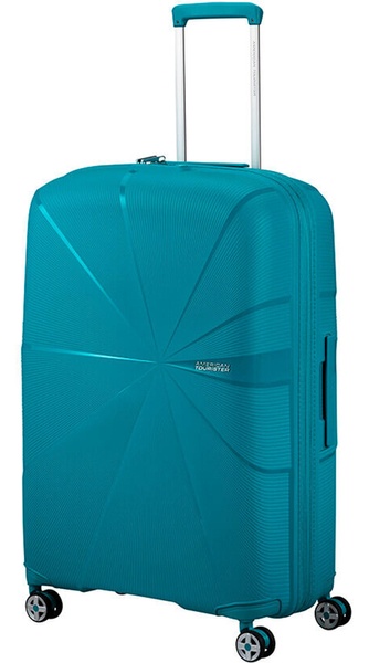 American Tourister Starvibe Ultralight Polypropylene Suitcase on 4 Wheels MD5*004 Verdigris (Large)