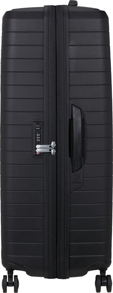 Suitcase American Tourister FastForward made of polypropylene on 4 wheels MI0*007 Flash Black (extra large)