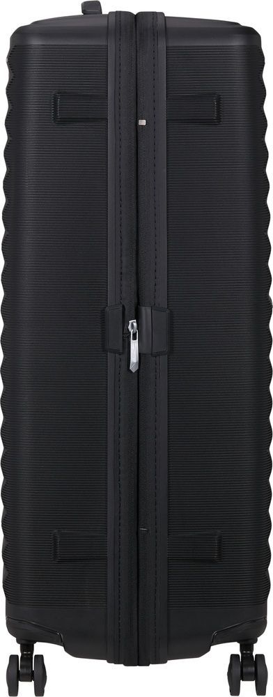 Suitcase American Tourister FastForward made of polypropylene on 4 wheels MI0*007 Flash Black (extra large)