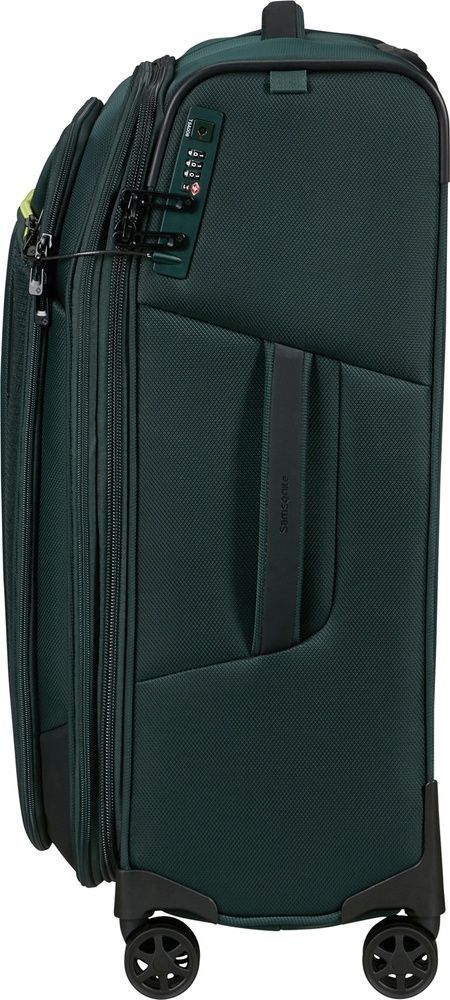 Suitcase Samsonite Respark textile on 4 wheels KJ3*006 Dark Teal (medium)