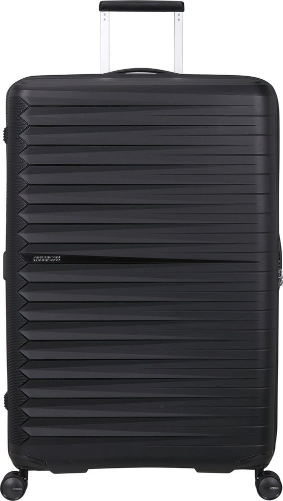 Suitcase American Tourister FastForward made of polypropylene on 4 wheels MI0*007 Flash Black (extra large)