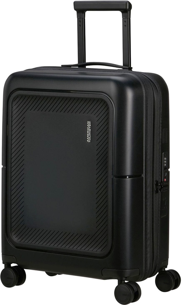 Чемодан American Tourister Dashpop из полипропилена на 4-х колесах MG5*001;19 True Black (малый)