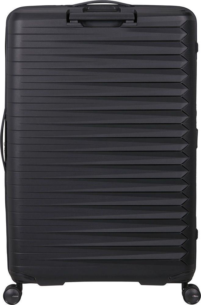 Suitcase American Tourister FastForward made of polypropylene on 4 wheels MI0*007 Flash Black (extra large)