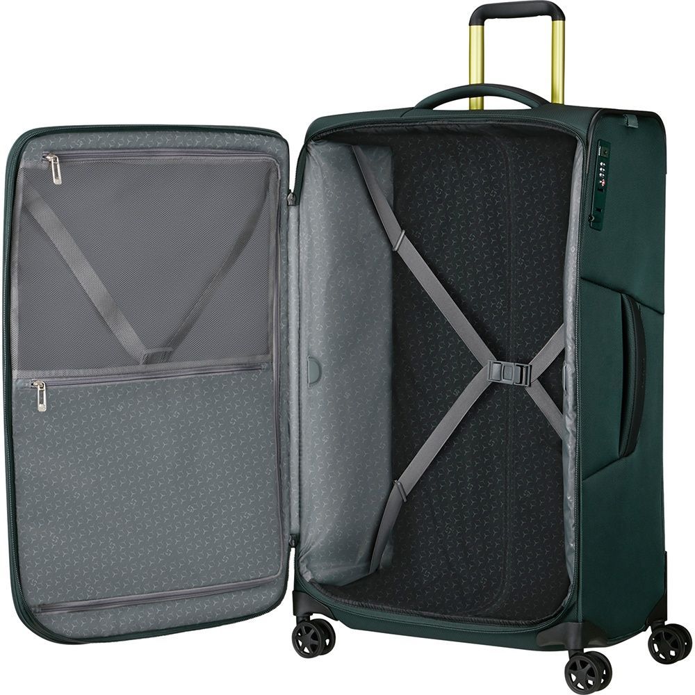 Чемодан Samsonite Respark текстильный на 4-х колесах KJ3*007 Dark Teal (большой)