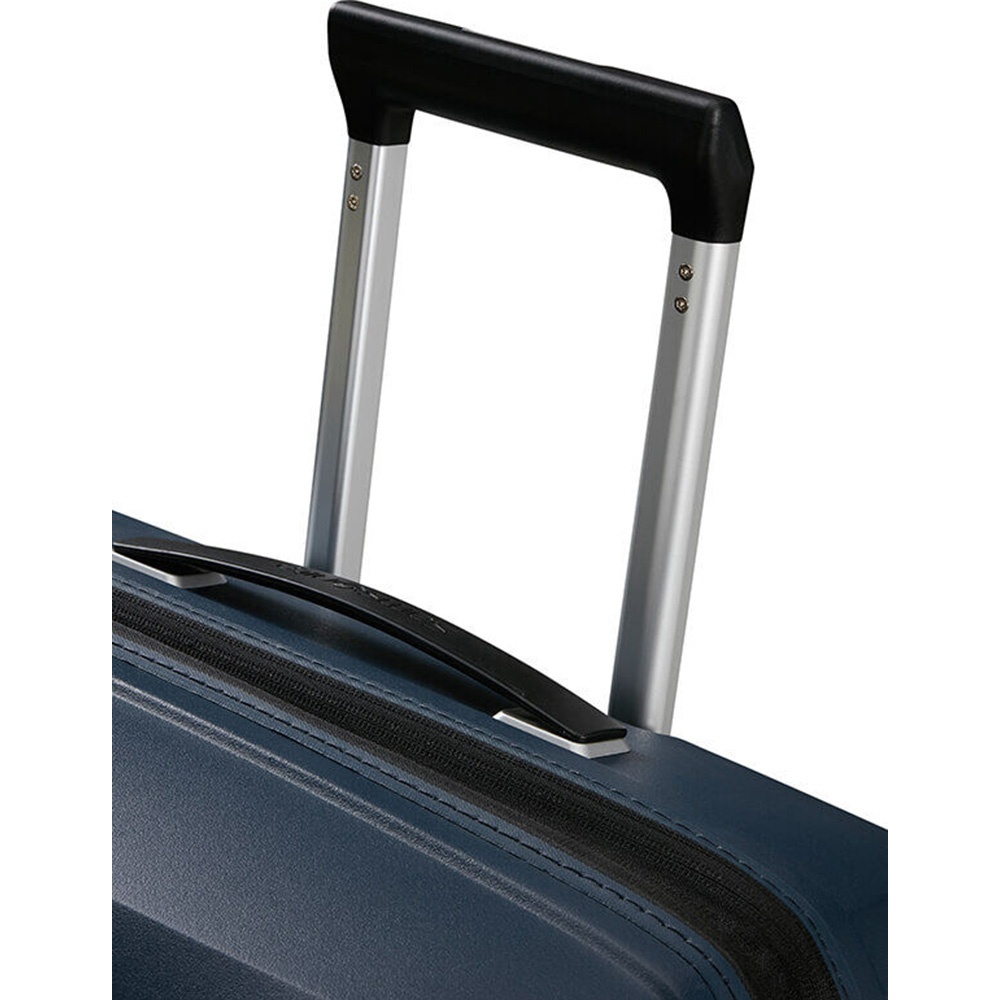 Suitcase Samsonite Upscape made of polypropylene on 4 wheels KJ1*004 Blue Nights (giant)