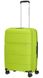 , Medium size, 50-75 liters, 3 to 4 kg, Single, Without extension, With a zipper, Green